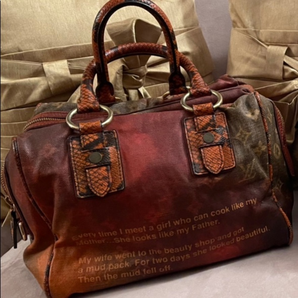 Louis Vuitton Karung Richard Prince Mancrazy Jokes